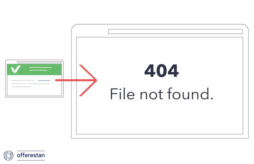 بازیابی لینک های اشاره به 404